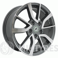 Top Driver Special Series TY9-S 7x17 5x112 ET 17 Dia 57.1 (Антрацитовый с полированной лицевой поверхностью)